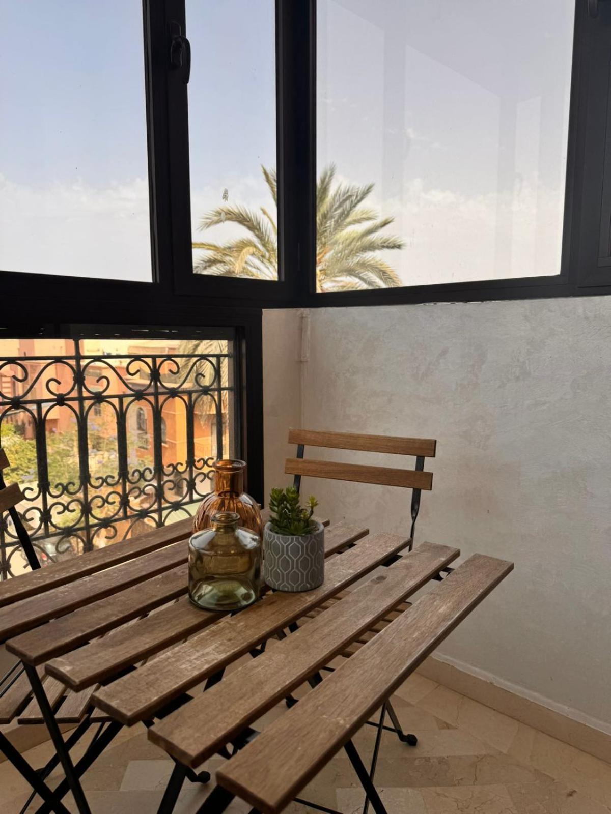 Appartement Malak - Residence Avec Piscine, Wifi, Gardien H24 Марракеш Экстерьер фото